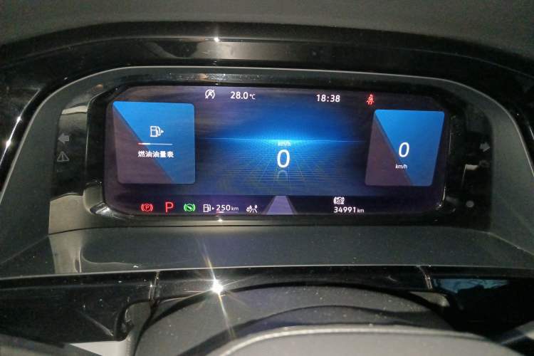 Used Volkswagen Teramont X 2021 380TSI Four-Wheel Drive Prestige Flagship Edition Instrument Cluster