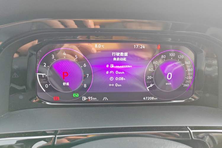 Used Volkswagen Teramont X 2021 380TSI Four-Wheel Drive Prestige Luxury Edition Instrument Cluster