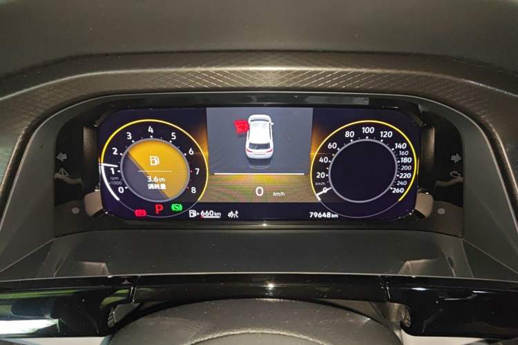 Used Volkswagen Teramont X 2021 380TSI Four-Wheel Drive Luxury Edition Instrument Cluster