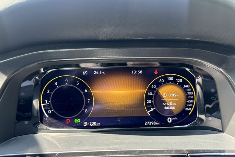 Used Volkswagen Teramont X 2021 330TSI Two-Wheel-Drive Luxury Edition Odometer Close Up