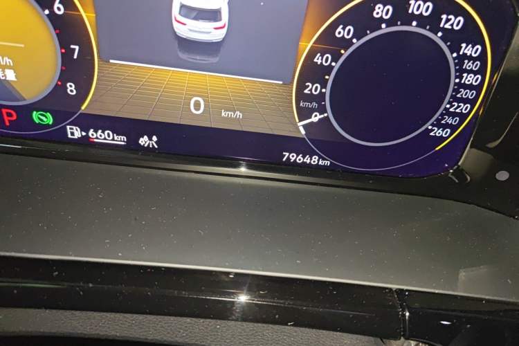 Used Volkswagen Teramont X 2021 380TSI Four-Wheel Drive Luxury Edition Odometer Close Up