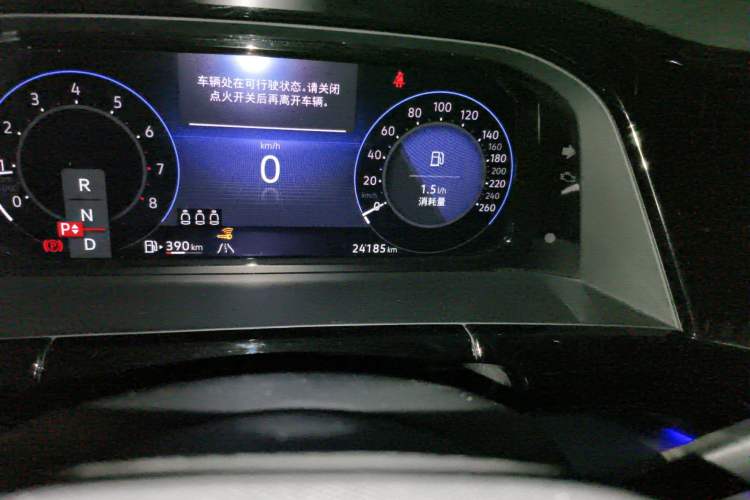 Used Volkswagen Teramont X 2021 380TSI Four-Wheel Drive Prestige Luxury Edition Odometer Close Up
