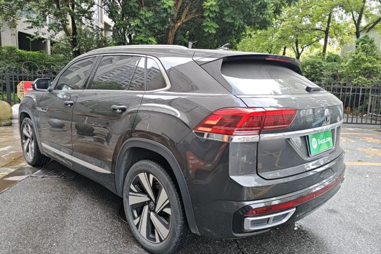 Used Volkswagen Teramont X 2021 380TSI Four-Wheel Drive Prestige Luxury Edition Rear Left 45 Deg