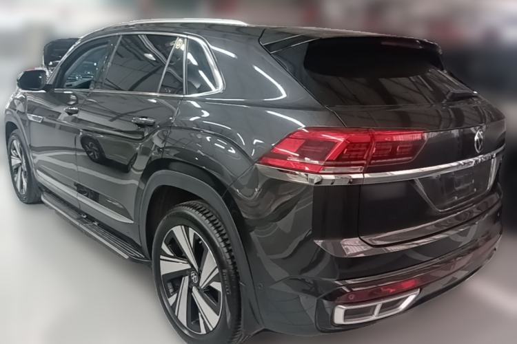 Used Volkswagen Teramont X 2021 530 V6 Four-Wheel Drive Prestige Luxury Edition Rear Left 45 Deg