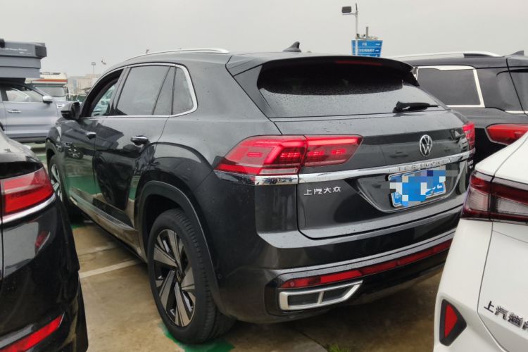 Used Volkswagen Teramont X 2021 380TSI Four-Wheel Drive Prestige Luxury Edition Rear Left 45 Deg