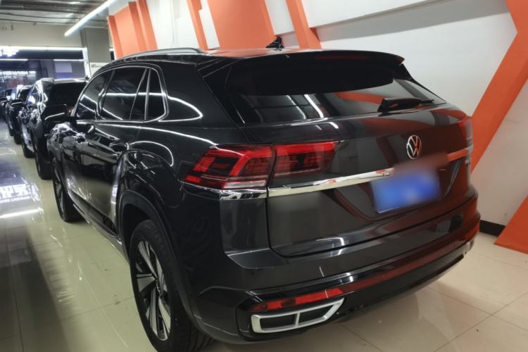 Used Volkswagen Teramont X 2021 380TSI Four-Wheel Drive Prestige Luxury Edition Rear Left 45 Deg