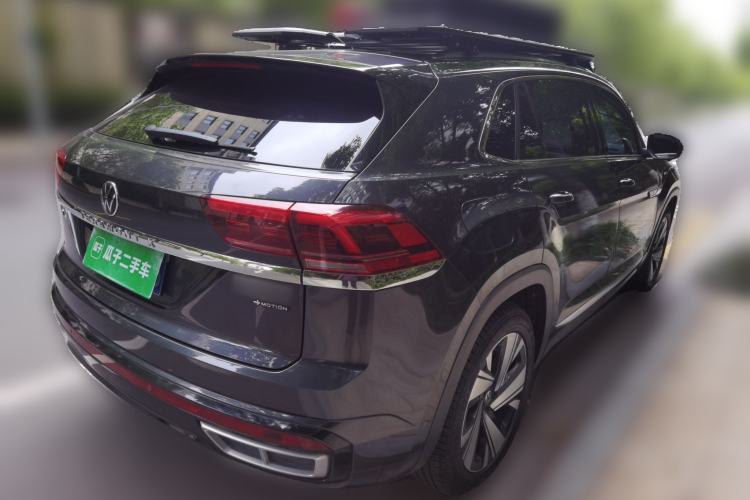 Used Volkswagen Teramont X 2021 380TSI Four-Wheel Drive Prestige Luxury Edition Rear Right 45 Deg