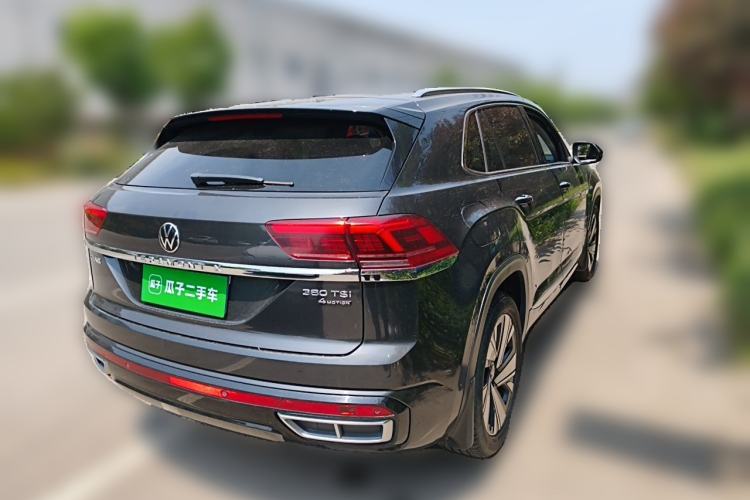Used Volkswagen Teramont X 2021 380TSI Four-Wheel Drive Prestige Luxury Edition Rear Right 45 Deg