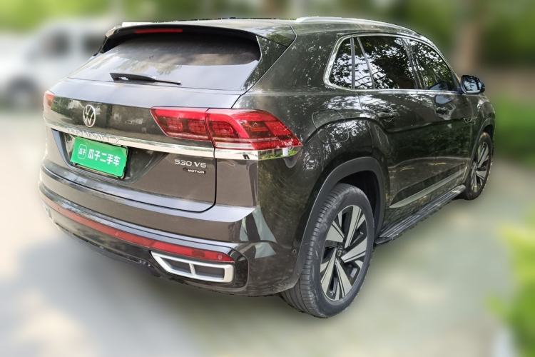 Used Volkswagen Teramont X 2021 380TSI Four-Wheel Drive Luxury Edition Rear Right 45 Deg