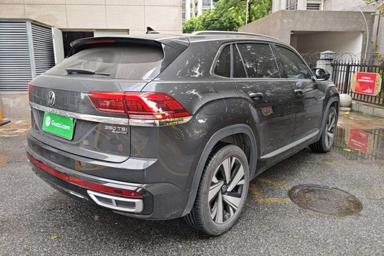 Used Volkswagen Teramont X 2021 380TSI Four-Wheel Drive Prestige Luxury Edition Rear Right 45 Deg