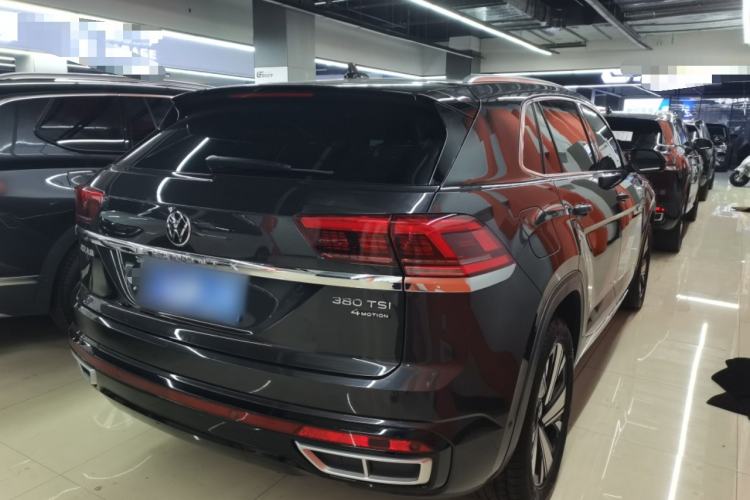Used Volkswagen Teramont X 2021 380TSI Four-Wheel Drive Prestige Luxury Edition Rear Right 45 Deg