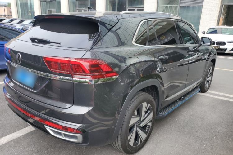 Used Volkswagen Teramont X 2021 330TSI Two-Wheel-Drive Prestige Luxury Edition Rear Right 45 Deg