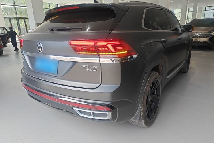 Used Volkswagen Teramont X 2021 380TSI Four-Wheel Drive Midnight Edition Rear Right 45 Deg