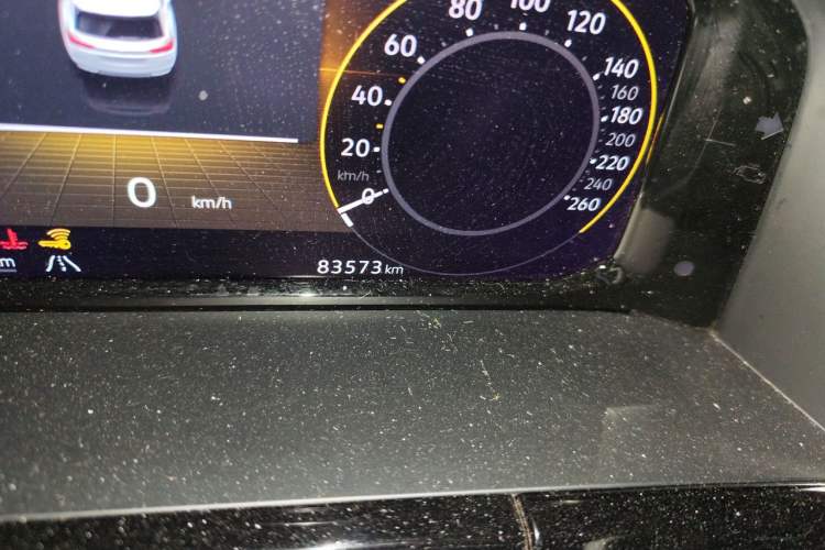 Used Volkswagen Teramont X 2021 380TSI Four-Wheel Drive Prestige Luxury Edition Odometer Close Up