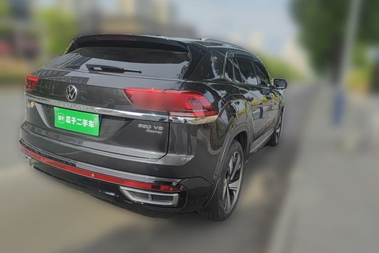 Used Volkswagen Teramont X 2021 380TSI Four-Wheel Drive Prestige Luxury Edition Rear Right 45 Deg