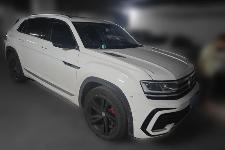 Used Volkswagen Teramont X 2021 530 V6 Four-Wheel Drive Prestige Flagship Edition Front Right 45 Deg