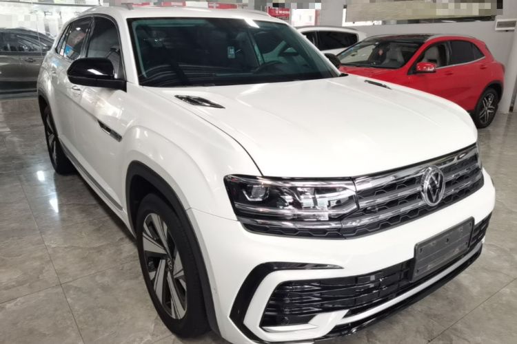Used Volkswagen Teramont X 2021 380TSI Four-Wheel Drive Prestige Luxury Edition Front Right 45 Deg