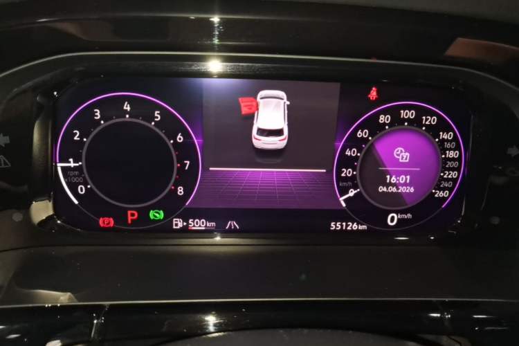 Used Volkswagen Teramont X 2021 380TSI Four-Wheel Drive Prestige Luxury Edition Instrument Cluster