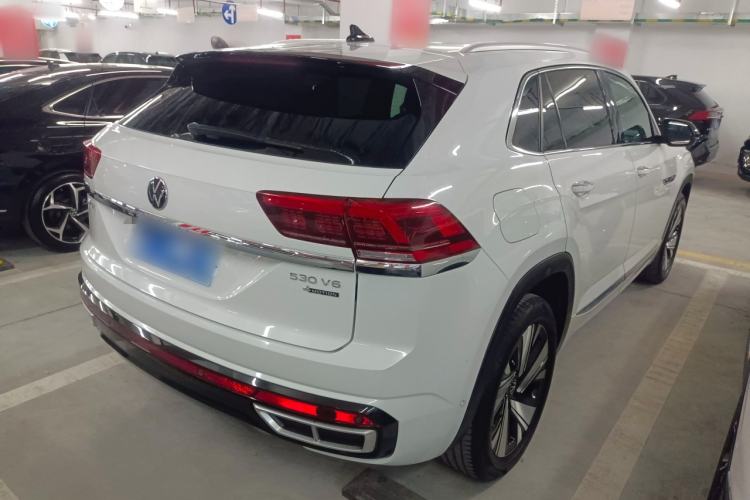 Used Volkswagen Teramont X 2021 330TSI Two-Wheel-Drive Prestige Luxury Edition Rear Right 45 Deg
