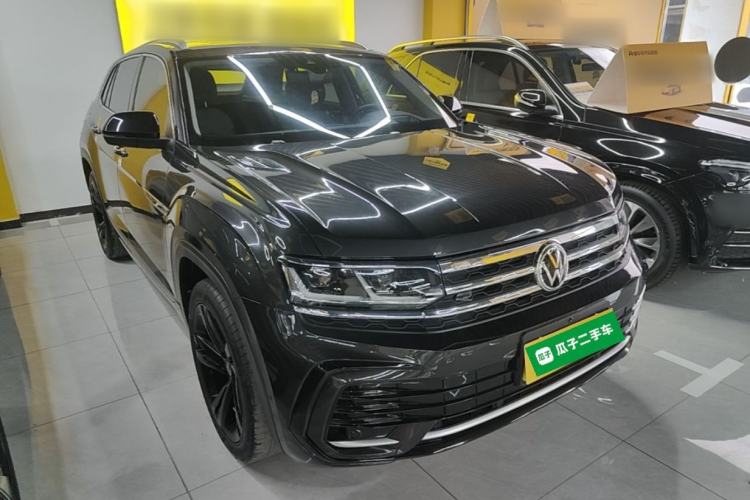 Used Volkswagen Teramont X 2022 530 V6 Four-Wheel Drive Prestige Flagship Edition Front Right 45 Deg
