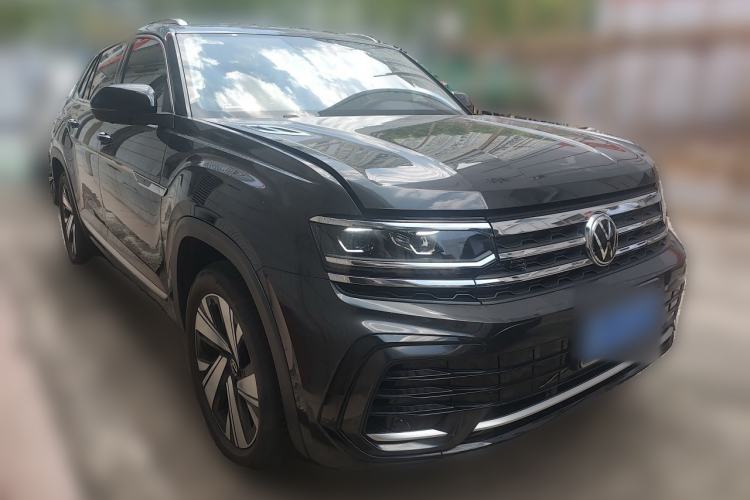 Used Volkswagen Teramont X 2022 530 V6 Four-Wheel Drive Prestige Luxury Edition Front Right 45 Deg