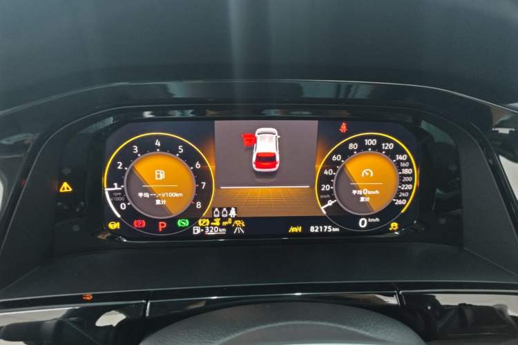 Used Volkswagen Teramont X 2022 530 V6 Four-Wheel Drive Prestige Flagship Edition Instrument Cluster
