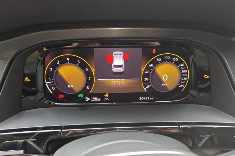 Used Volkswagen Teramont X 2022 380TSI Four-Wheel Drive Luxury Edition Instrument Cluster