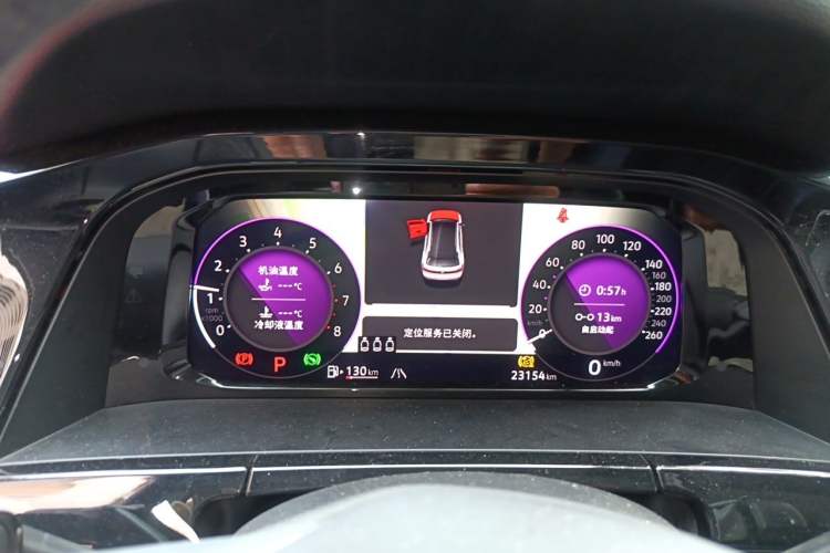 Used Volkswagen Teramont X 2022 380TSI Four-Wheel Drive Prestige Luxury Edition Instrument Cluster