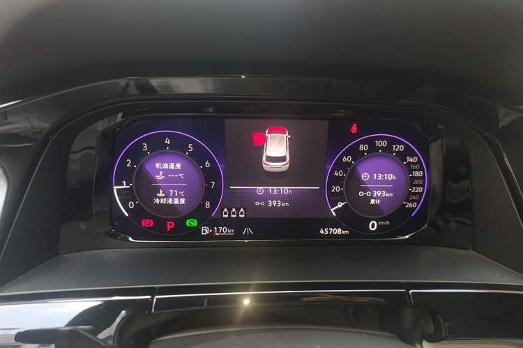 Used Volkswagen Teramont X 2022 530 V6 Four-Wheel Drive Prestige Luxury Edition Instrument Cluster