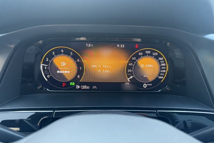 Used Volkswagen Teramont X 2022 380TSI Four-Wheel Drive Luxury Edition Instrument Cluster
