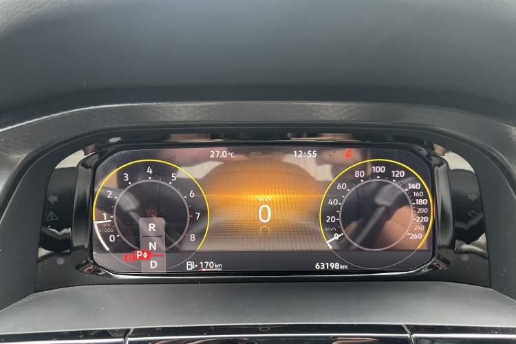 Used Volkswagen Teramont X 2022 330TSI Two-Wheel-Drive Luxury Edition Odometer Close Up