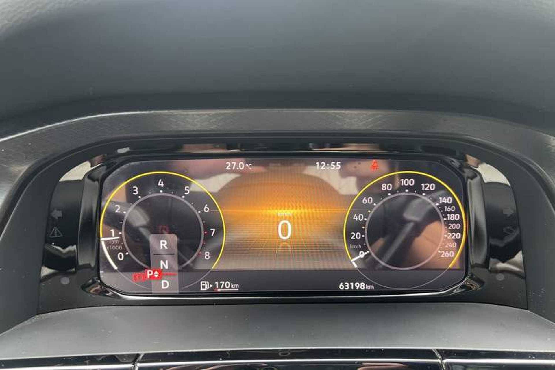 Used Volkswagen Teramont X 2022 330TSI Two-Wheel-Drive Luxury Edition Odometer Close Up