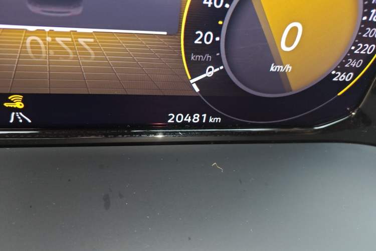 Used Volkswagen Teramont X 2022 380TSI Four-Wheel Drive Luxury Edition Odometer Close Up