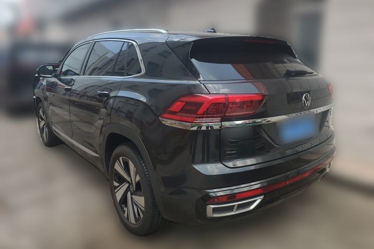 Used Volkswagen Teramont X 2022 530 V6 Four-Wheel Drive Prestige Luxury Edition Rear Left 45 Deg