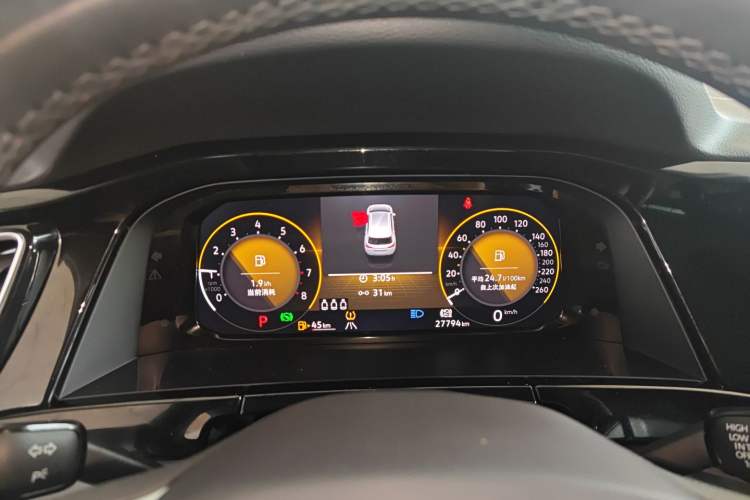 Used Volkswagen Teramont X 2022 380TSI Four-Wheel Drive Luxury Edition Instrument Cluster