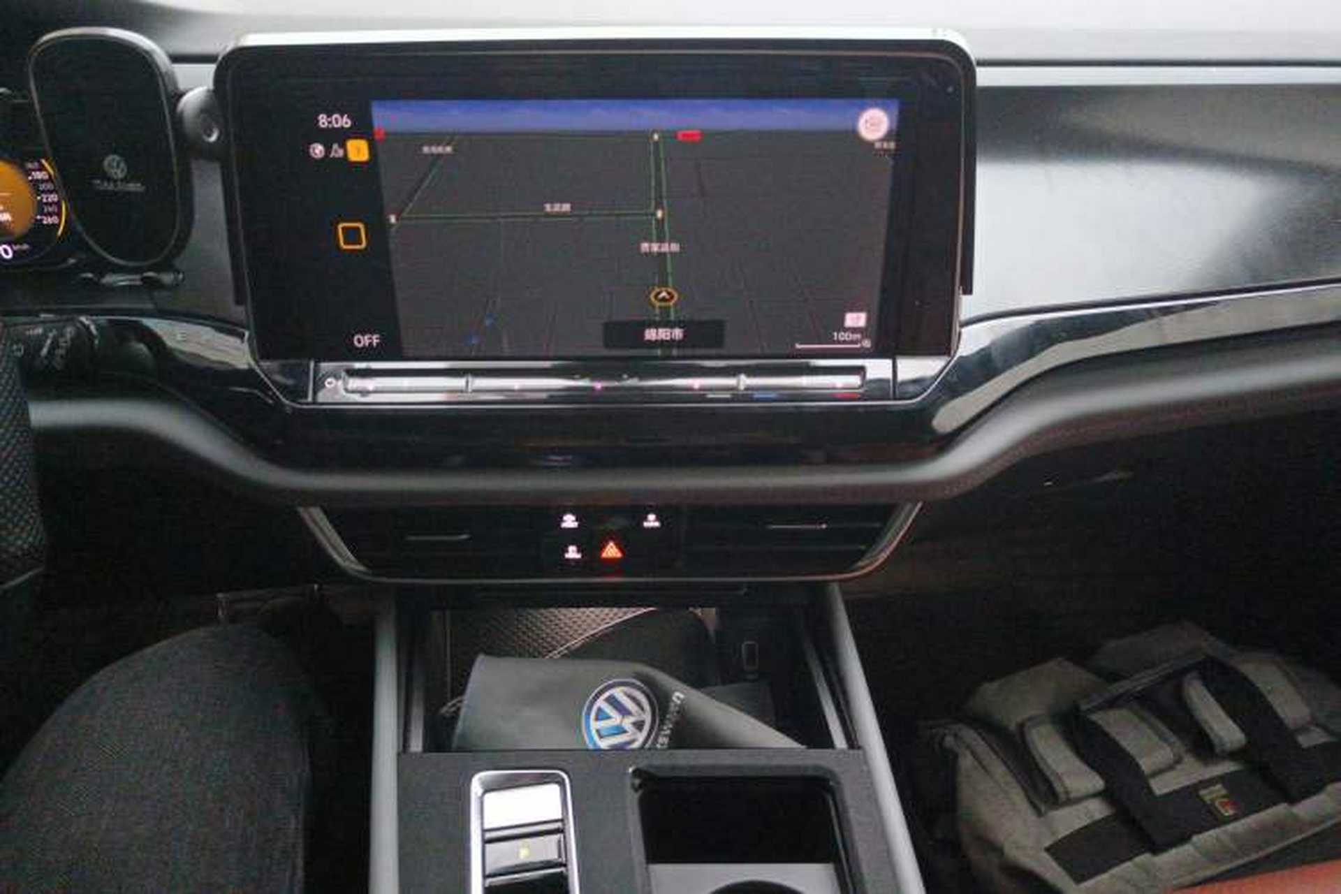 Used Volkswagen Teramont X 2022 380TSI Four-Wheel Drive Luxury Edition Audio And AC Panel