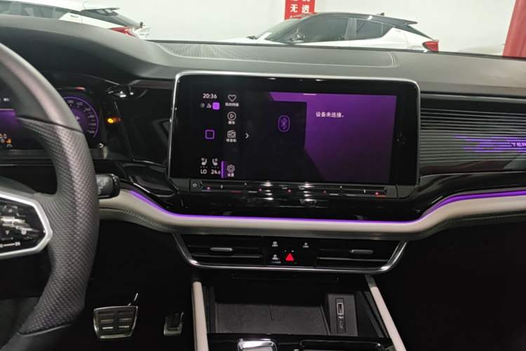 Used Volkswagen Teramont X 2022 380TSI Four-Wheel Drive Prestige Flagship Edition Audio And AC Panel