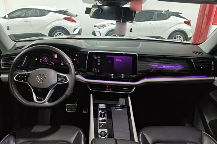 Used Volkswagen Teramont X 2022 380TSI Four-Wheel Drive Prestige Flagship Edition Center Console