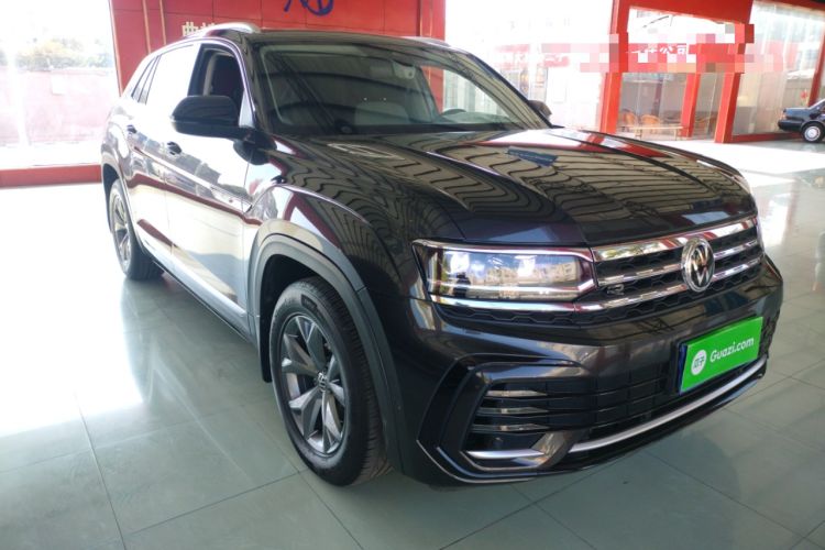 Used Volkswagen Teramont X 2022 380TSI Four-Wheel Drive Luxury Edition Front Right 45 Deg