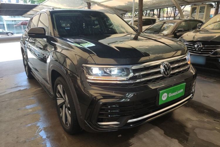 Used Volkswagen Teramont X 2022 530 V6 Four-Wheel Drive Prestige Luxury Edition Front Right 45 Deg