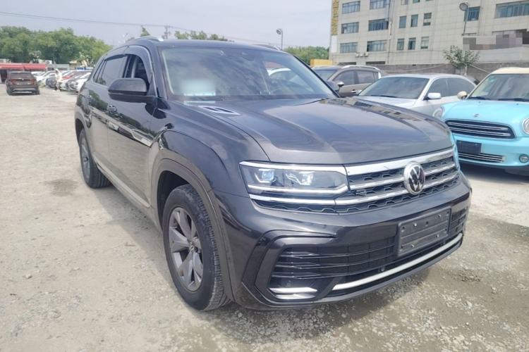 Used Volkswagen Teramont X 2022 380TSI Four-Wheel Drive Luxury Edition Front Right 45 Deg