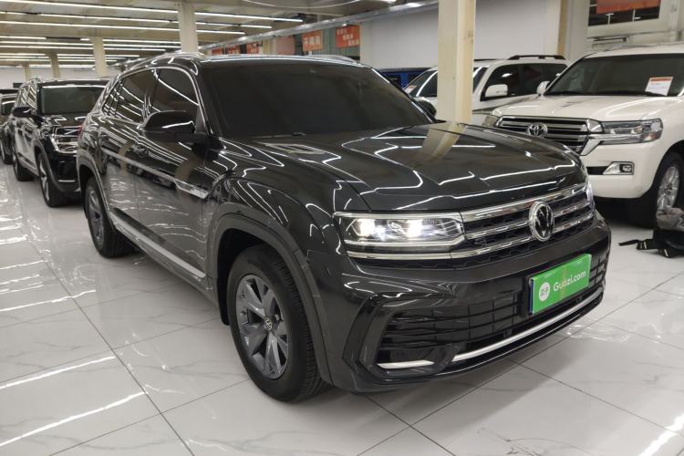Used Volkswagen Teramont X 2022 380TSI Four-Wheel Drive Luxury Edition Front Right 45 Deg