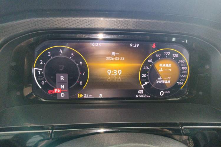 Used Volkswagen Teramont X 2022 380TSI Four-Wheel Drive Luxury Edition Instrument Cluster