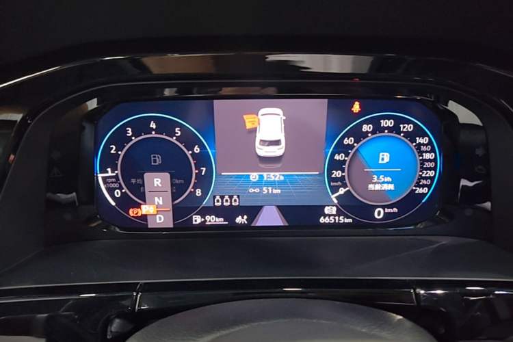 Used Volkswagen Teramont X 2022 530 V6 Four-Wheel Drive Prestige Flagship Edition Instrument Cluster