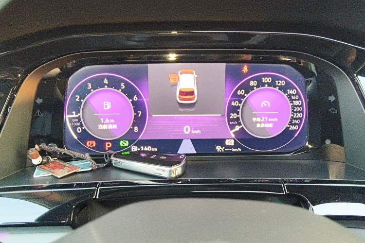 Used Volkswagen Teramont X 2022 330TSI Two-Wheel-Drive Prestige Luxury Edition Instrument Cluster