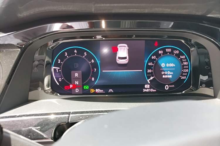 Used Volkswagen Teramont X 2022 380TSI Four-Wheel Drive Prestige Luxury Edition Instrument Cluster