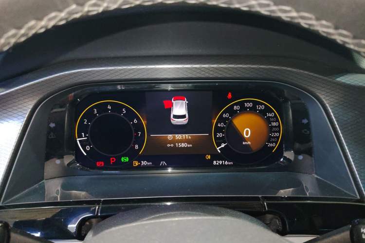Used Volkswagen Teramont X 2022 380TSI Four-Wheel Drive Luxury Edition Instrument Cluster