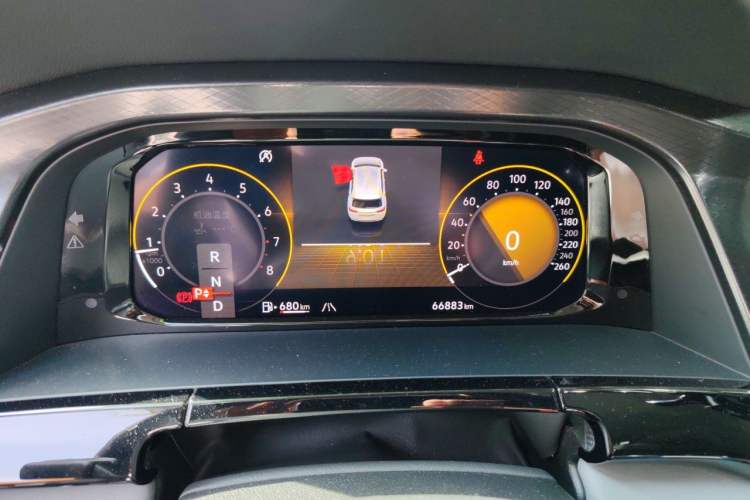 Used Volkswagen Teramont X 2022 380TSI Four-Wheel Drive Luxury Edition Instrument Cluster