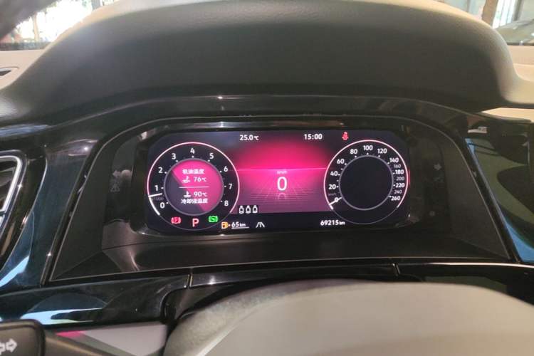 Used Volkswagen Teramont X 2022 530 V6 Four-Wheel Drive Prestige Luxury Edition Instrument Cluster