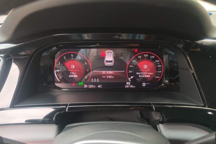 Used Volkswagen Teramont X 2022 380TSI Four-Wheel Drive Prestige Luxury Edition Instrument Cluster